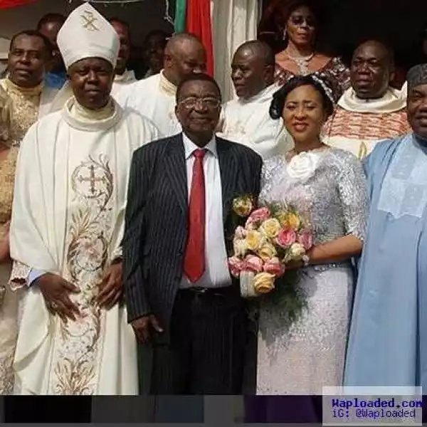 Photo: Former Governor Jim Nwobodo Marries New Wife Today After Dumping PDP For APC